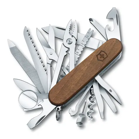 VICTORINOX Kapesní nůž Swiss Champ Wood