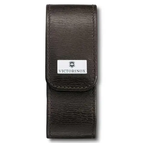 VICTORINOX leather brown pouch, for 111 mm knifes,