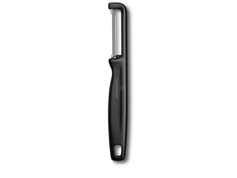VICTORINOX Škrabka Iota s vroubkovaným ostřím černá