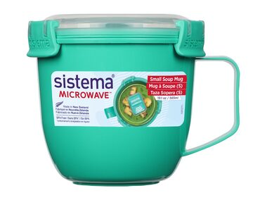 Sistema Microwave Small Soup Mug Hrnek na polévku 565 ml mátová