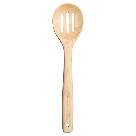 Fiskars Folken 1075684 Lžíce s výřezy perforovaná 29 cm / dřevo