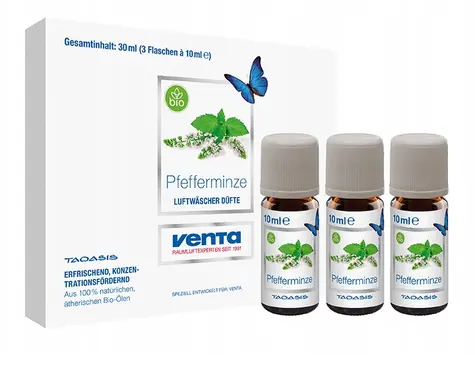 Venta Organic fragrance Peppermint / esenciální olej / 3x 10ml