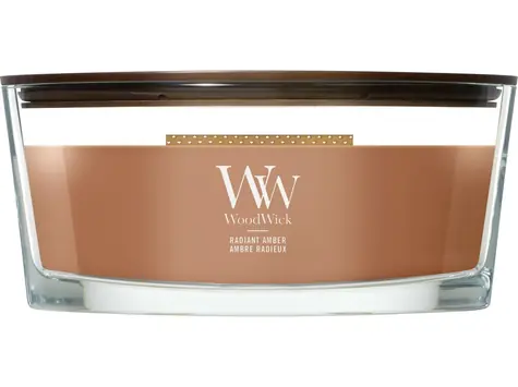 WoodWick Radiant Amber svíčka loď