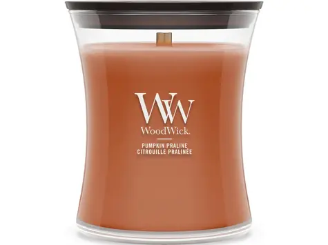 Woodwick Pumpkin Praline svíčka střední