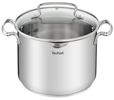 Tefal Duetto+ G7197955 Hrnec s poklicí 22 cm / 6.1 l / nerez