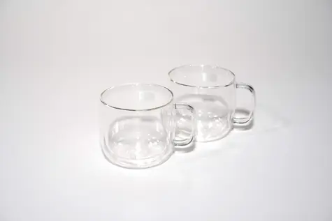 Zwilling Sorento Plus 2 ks / Sada 2 hrnků na Cappuccino / Borosilikátové dvojité sklo / 11x9.7x14.2 cm