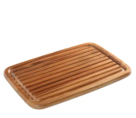 ZASSENHAUS 55030 Prkénko na krájení chleba / 42 x 27.5 x 2 cm / akátové dřevo