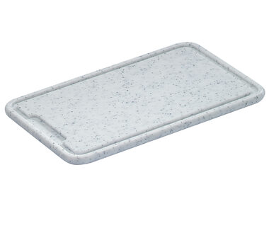 ZASSENHAUS 60065 Prkénko na krájení bílá / 36 x 23 x 1.5 cm / plast / 1.1 Kg
