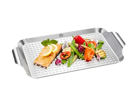 Gefu BBQ grilovací rošt / nerez ocel / 25.4 x 42.5 x 2.9 cm