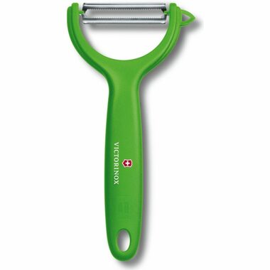 VICTORINOX Škrabka na rajčata zelená / rovná plastová rukojeť / nerezová čepel