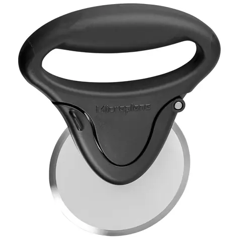 Microplane krájecí kolečko na pizzu černá / ergonomická rukojeť