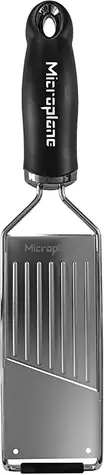 Microplane Gourmet Mandolin plátkovací struhadlo černá / 31.5 x 7.5 x 3 cm / nerez ocel