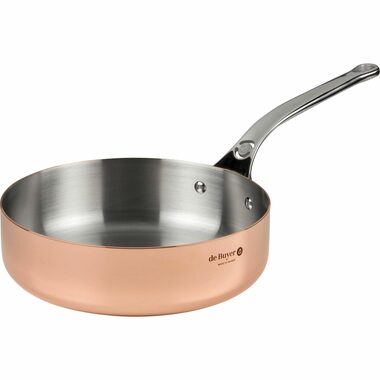 De Buyer Prima Matera hluboká pánev na indukci 24 cm měděná
