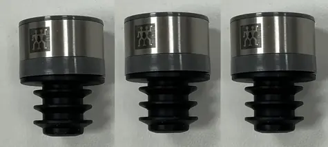 Zwilling Fresh & Save vakuový uzávěr vína (3 ks) / nerez ocel 