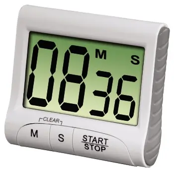 Xavax Countdown bílá / digitální kuchyňská minutka