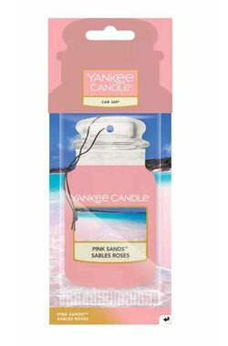 Yankee Candle Car Jar Pink Sands Vůně do auta k pověšení