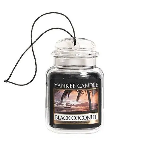 Yankee Candle Car Jar Ultimate Black Coconut Vůně do auta k pověšení