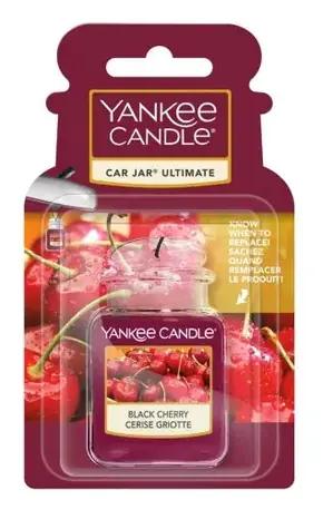 Yankee Candle Car Jar Ultimate Black Cherry Vůně do auta k pověšení