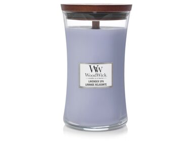 WoodWick Lavender Spa 609.5g - váza velká / doba hoření: až 120 h