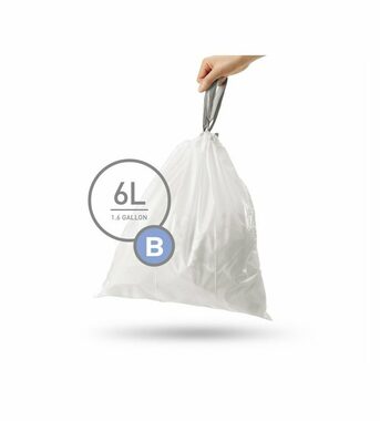 Simplehuman Sáčky do odpadkového koše 6 L  typ B / zatahovací/ 30 ks v balení