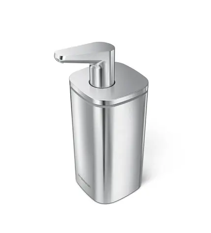 Simplehuman Dávkovač mýdla a desinfekce  Pulse - 295 ml / nerez ocel