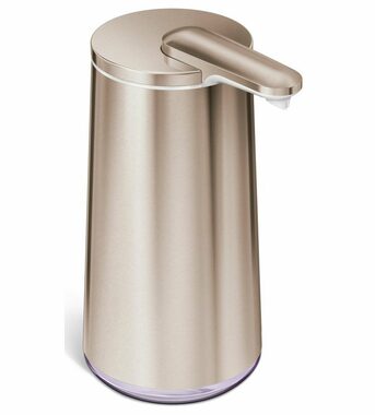 Simplehuman Bezdotykový dávkovač mýdlové pěny  - 295 ml / Rose Gold - nerez ocel / dobíjecí