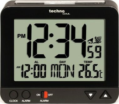 TechnoLine WT 195 - digitální budík s teploměrem / doprodej