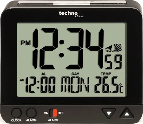 TechnoLine WT 195 - digitální budík s teploměrem / doprodej