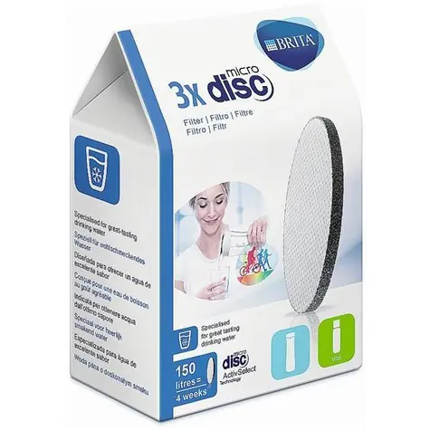 Brita MicroDisc Filter Pack of 3 / filtrační vložka / 3 ks