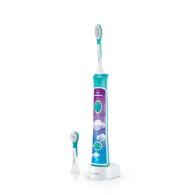 Philips Sonicare for Kids HX6322-04 / Elektrický zubní kartáček / 62.000 stěrů za min.