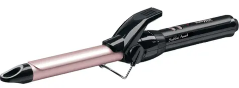 BaByliss C319E / Kulma na vlasy / 19 mm / 10 teplot 150-180 °C / integrovaný stojánek / černá
