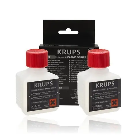 Krups XS 9000 / tekutý čistič / 2ks