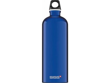 SIGG Traveller 1.0 l modrá / Láhev / Hliník