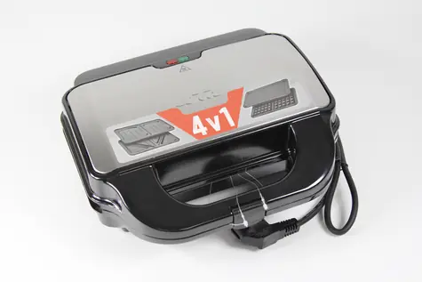 ETA Sorento černá / Sendvičovač / 900 W / nerez 
