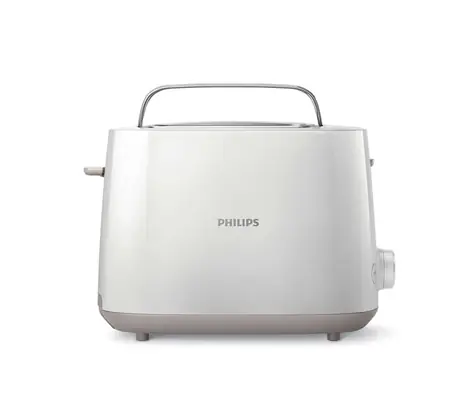 Philips Daily Collection HD2581-00 / topinkovač / 8 režimů / automatické vypnutí / 900 W / bílá