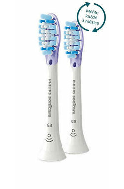 Philips Sonicare G3 Premium Gum Care HX9052-17 / hlavice sonického kartáčku 2 ks / standardní velikost / bílá