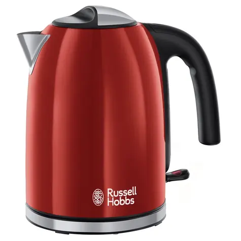 Russell Hobbs Colours Flame Red 20412-70 / Rychlovarná konvice / 2400 W / 1.7L / nerez / červená
