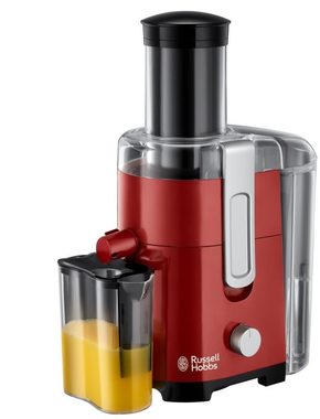 Russell Hobbs Desire 24740-56 / odšťavňovač / 550 W / 2 rychlosti / 0.75L na šťávu / 2L na dužinu / červená