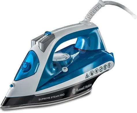 Russell Hobbs Supreme Steam Pro 23971-56 / Napařovací žehlička / 2600 W / modrá