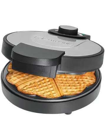 Clatronic WA 3492 / vaflovač / 1000 W / 4 vafle / tvar srdíček / nerez / černá