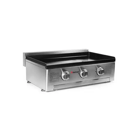 Tristar BQ-6395 / plynový zahradní gril / 7200 W / 3 hořáky / 72 x 41.6 cm / nerez / stříbrná
