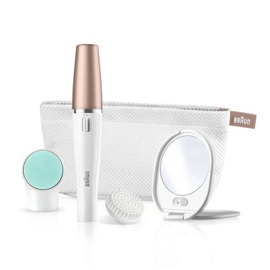 Braun FaceSpa 851V / systém 3v1 / epilace & čištění / bílá