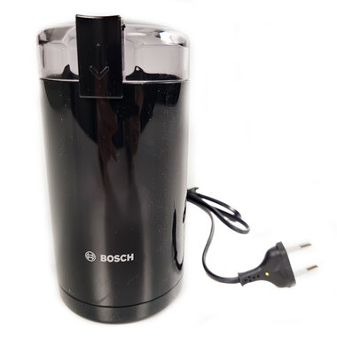 BOSCH TSM6A013B černá / mlýnek na kávu / zásobník 75 g / 180 W 