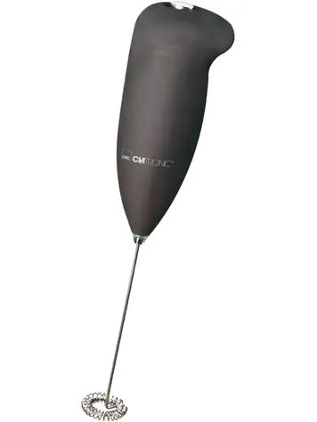 Clatronic MS 3089 černá / Pěnič mléka / 2x AA 