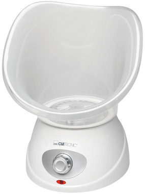 Clatronic GS 3656 / Obličejová sauna / 130 W / 3-stupňový přepínač / inhalátor / bílá