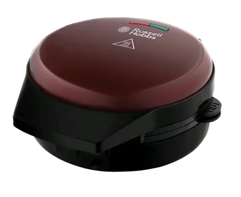 Russell Hobbs 24620-56 Fiesta černo-červená / Vaflovač / 900 W / 3 vyměnitelné plochy  / doprodej