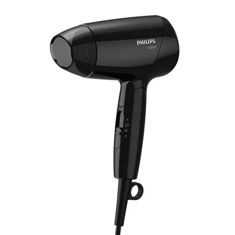 Philips EssentialCare BHC010-10 / vysoušeč vlasů / 1200 W / 3 rychlosti / černá