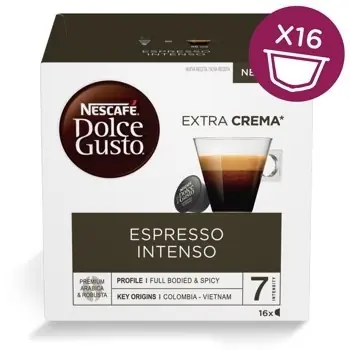 NESCAFÉ DOLCE GUSTO Espresso Intenso  / Káva v kapsli / 16ks