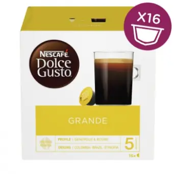 Nestle NESCAFÉ DOLCE GUSTO Grande  / Káva v kapsli / 16ks