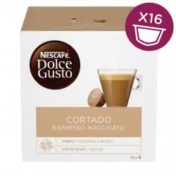 NESCAFÉ DOLCE GUSTO Cortado Espresso Macchiato / Káva v kapsli / 16ks